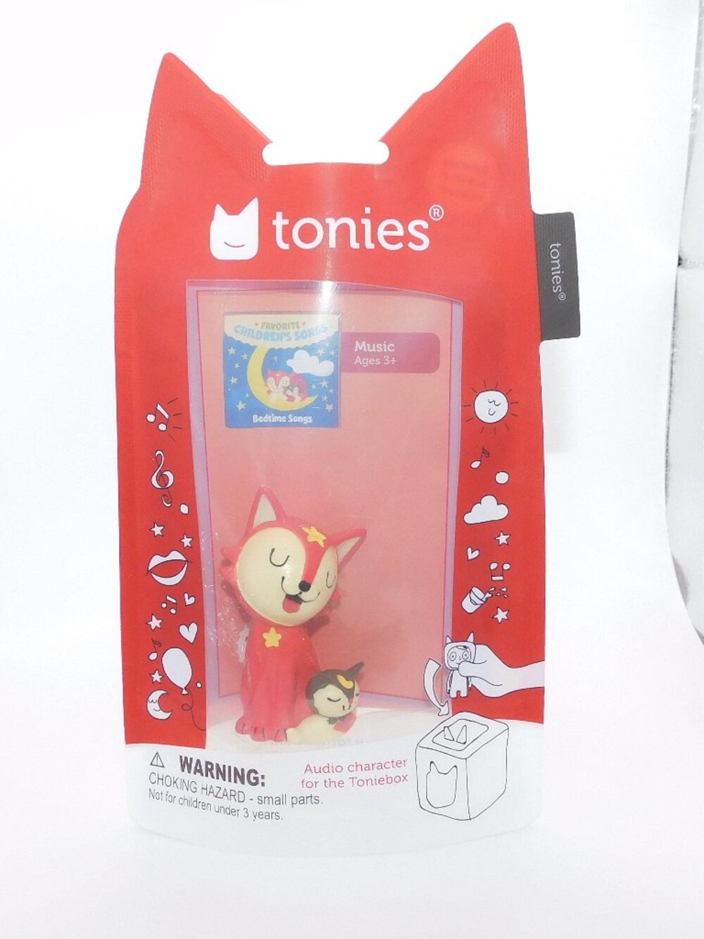 Tonies Favorite Children Bedtime Songs Figurine Fox Music Sleep NEW